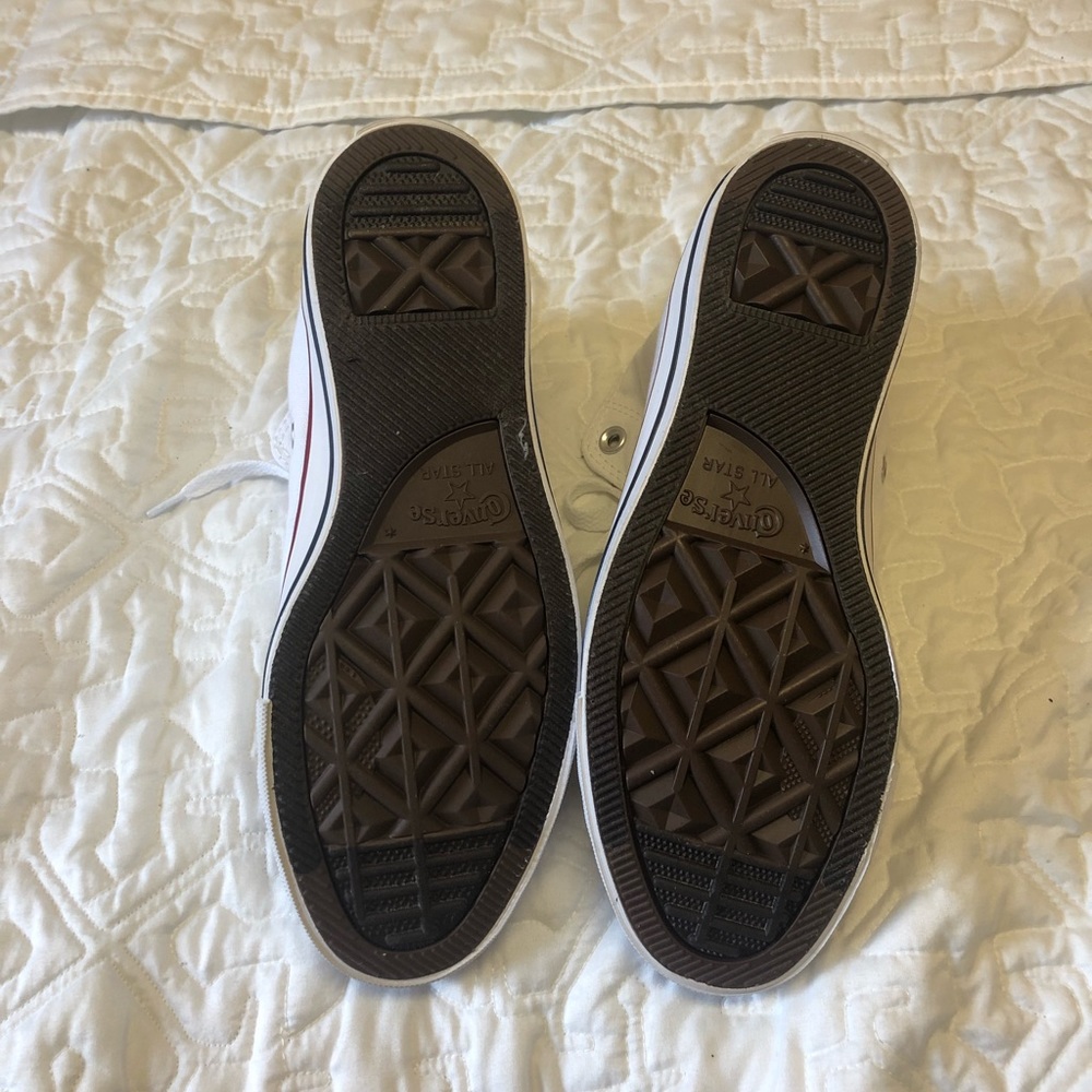 White High Top Converse - Picture 3 of 5